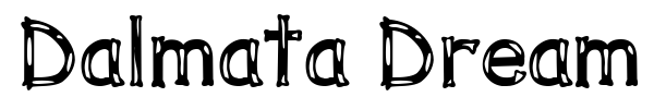 Dalmata Dream font preview
